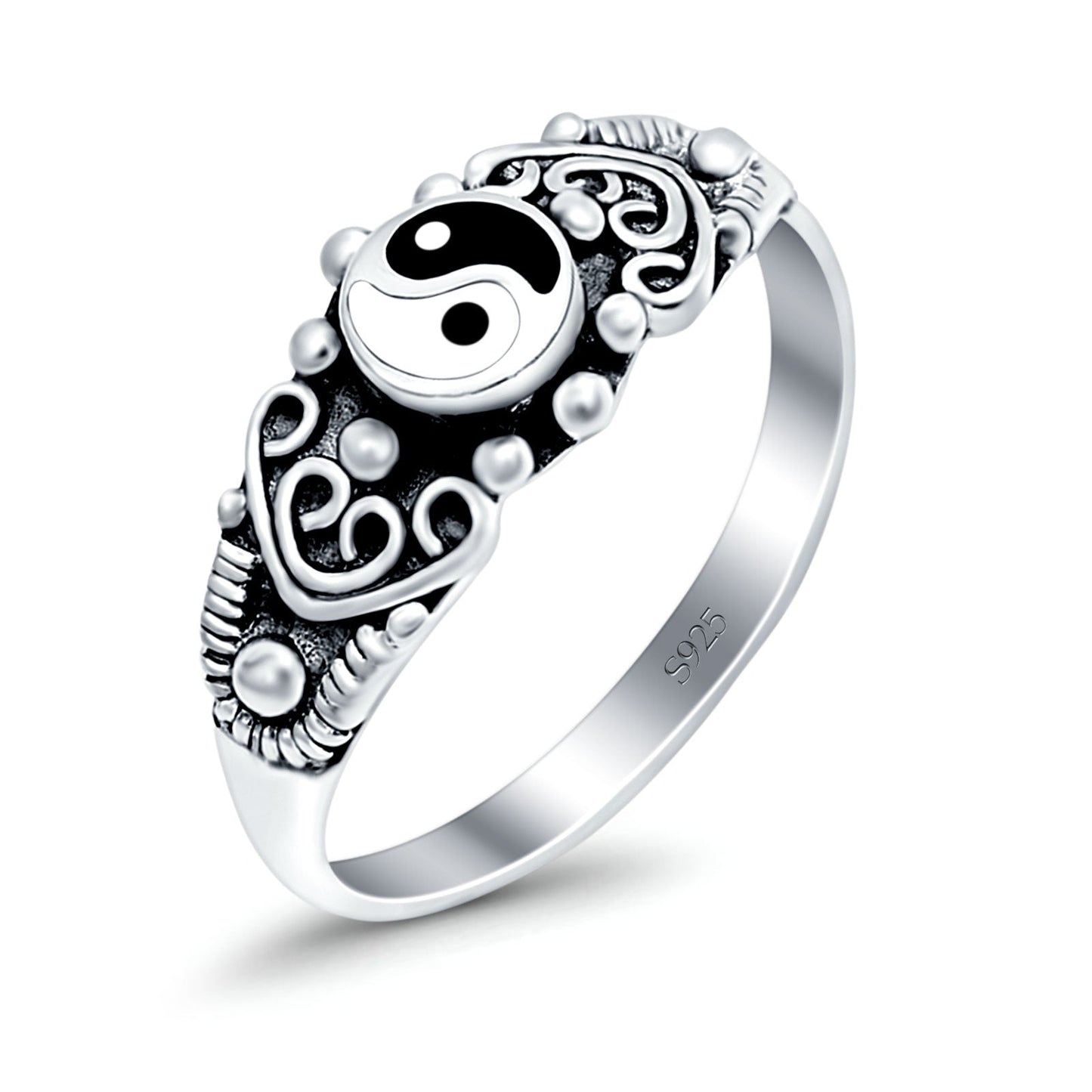 Chinese Yin Yang Band Ring