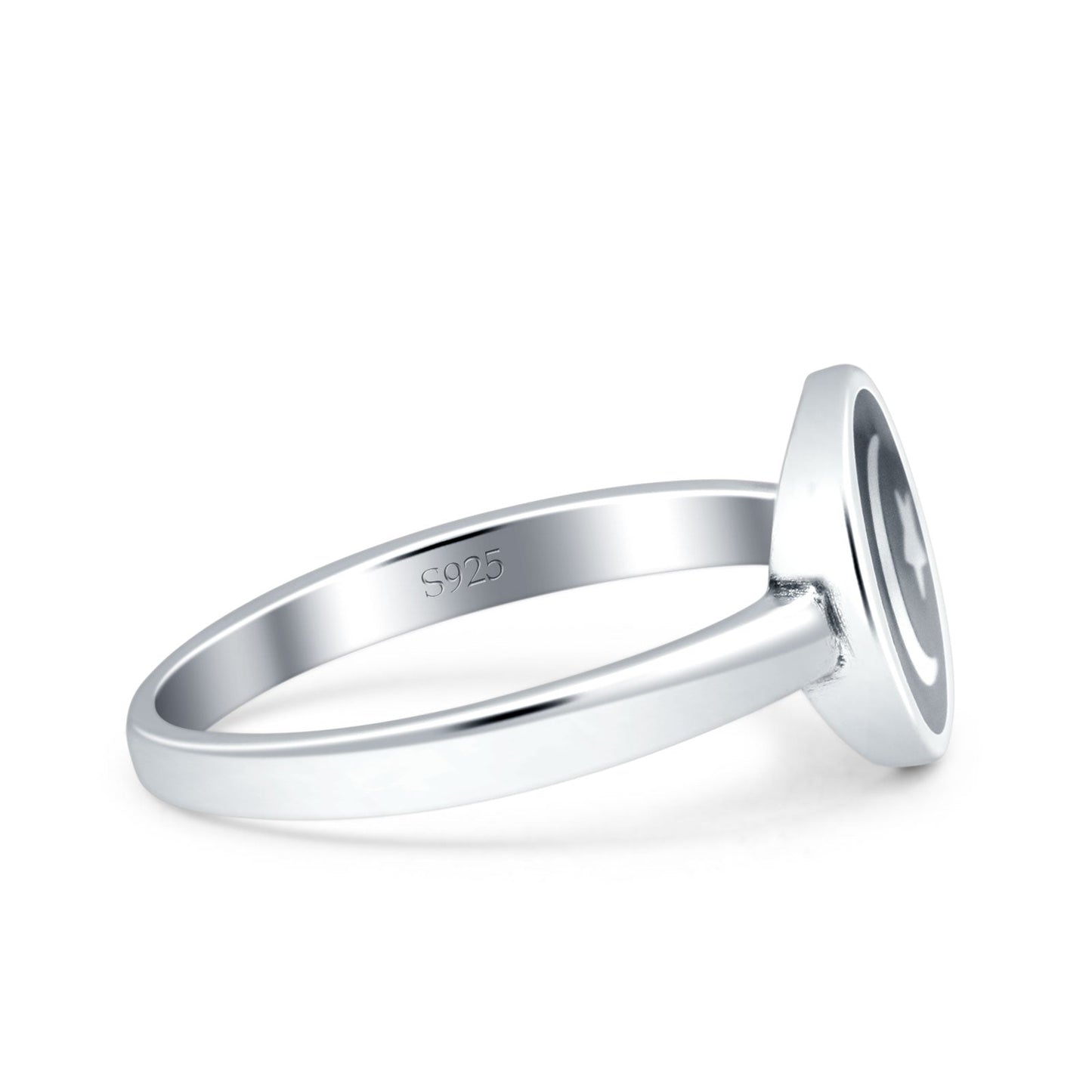 Moon & Star Ring