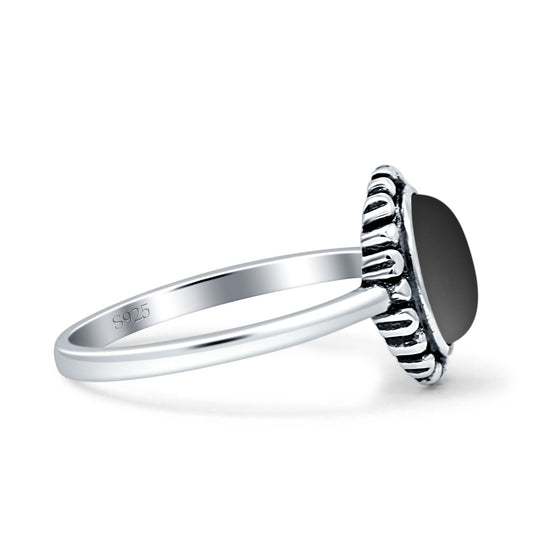 Heart Solitaire Ring