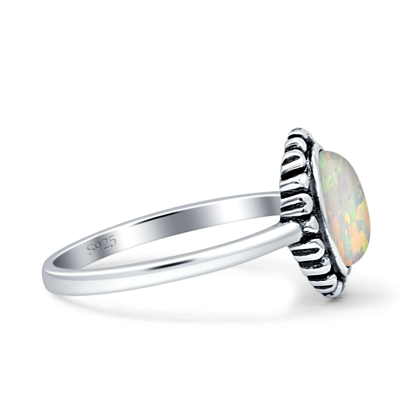 Heart Solitaire Ring