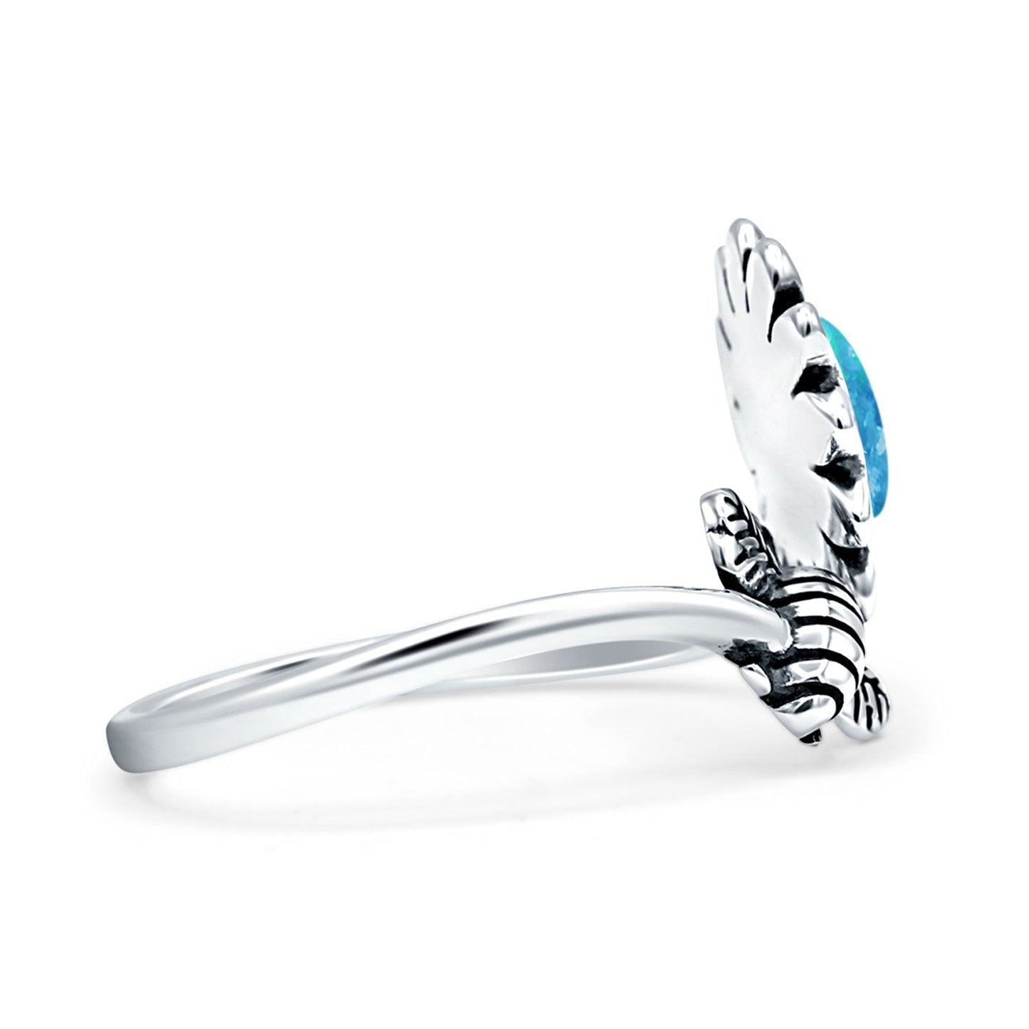 Flower & Bee Ring