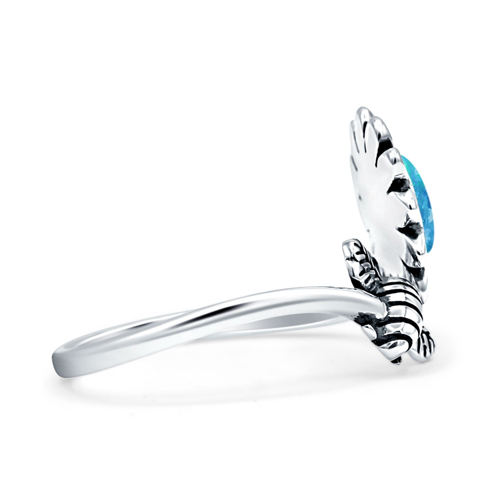 Flower & Bee Ring