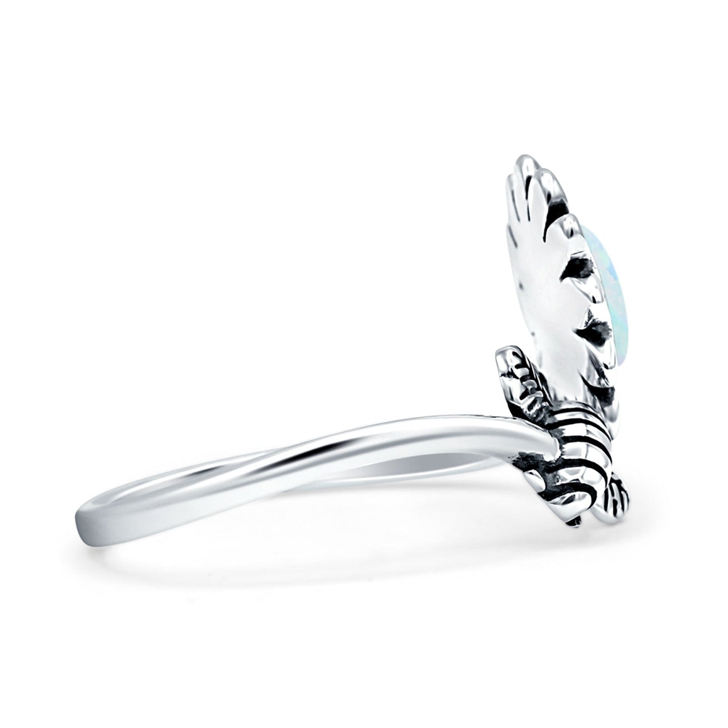 Flower & Bee Ring