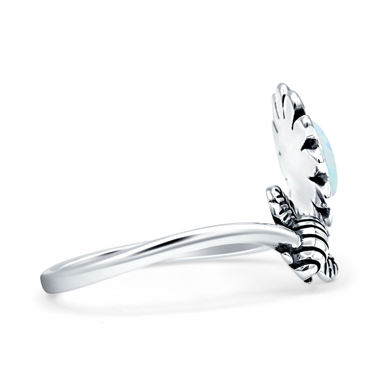 Flower & Bee Ring