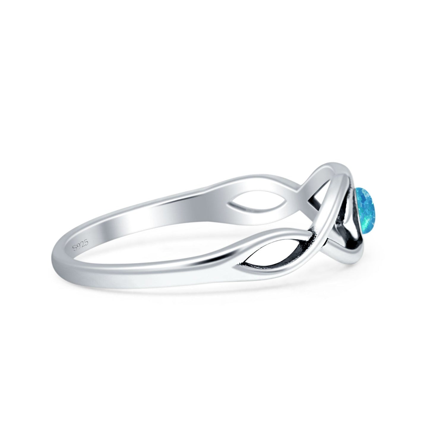 Twisted Eye Ring