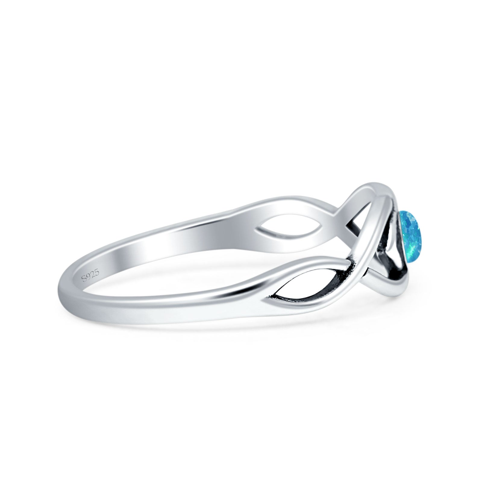 Twisted Eye Ring