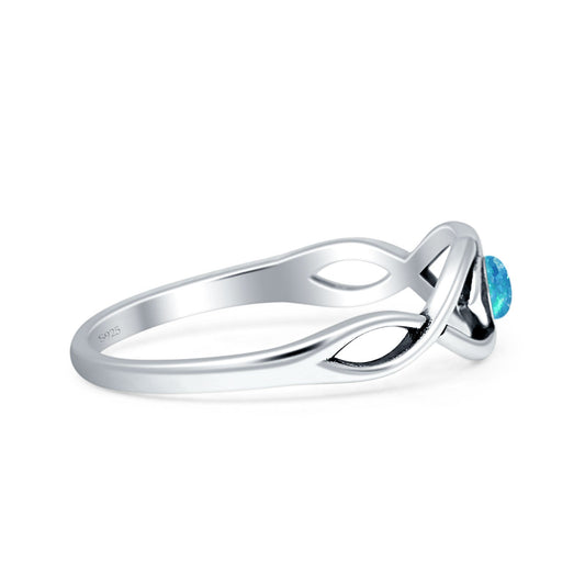 Twisted Eye Ring
