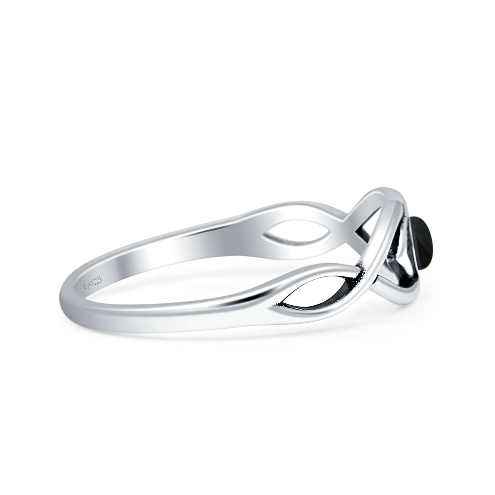 Twisted Eye Ring