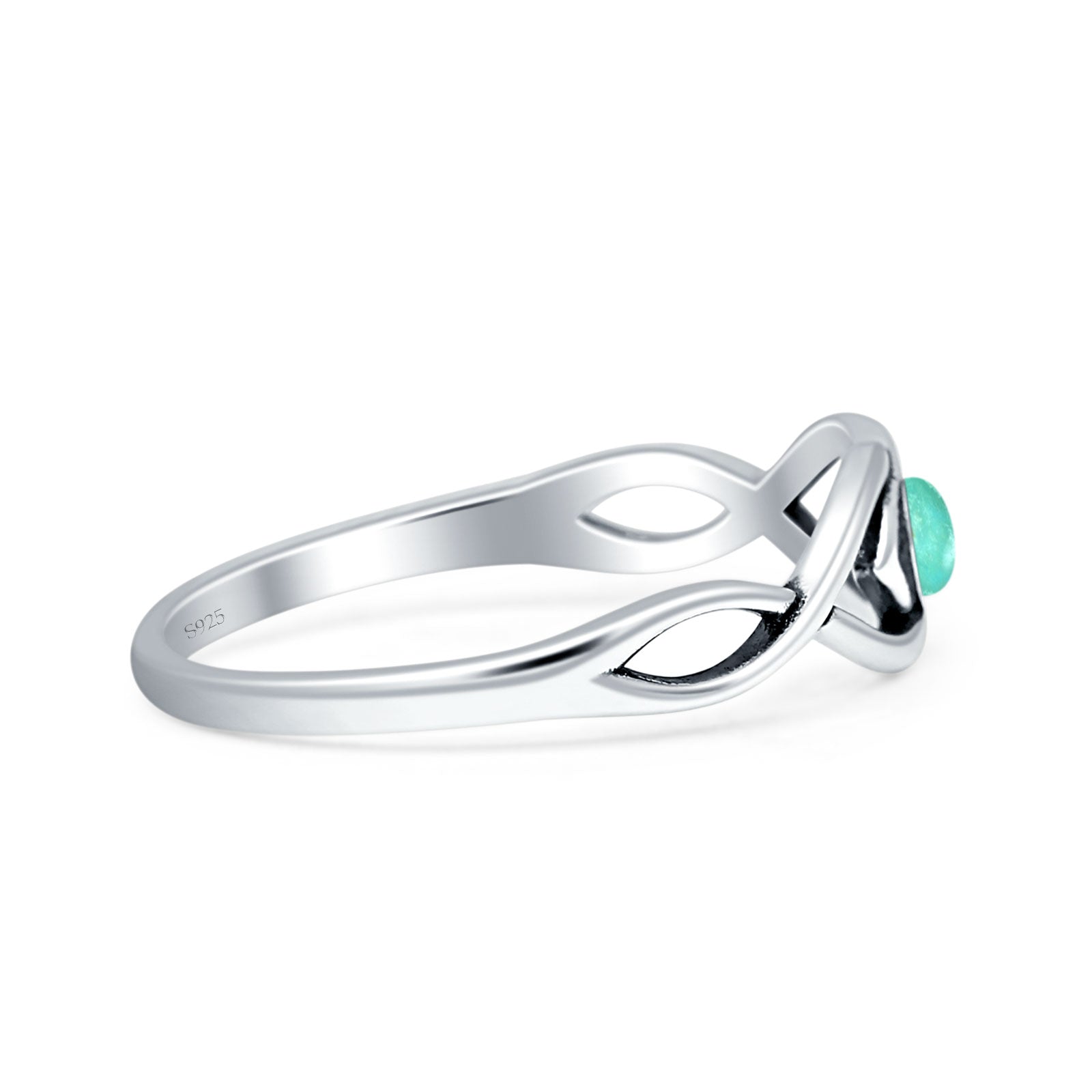 Twisted Eye Ring