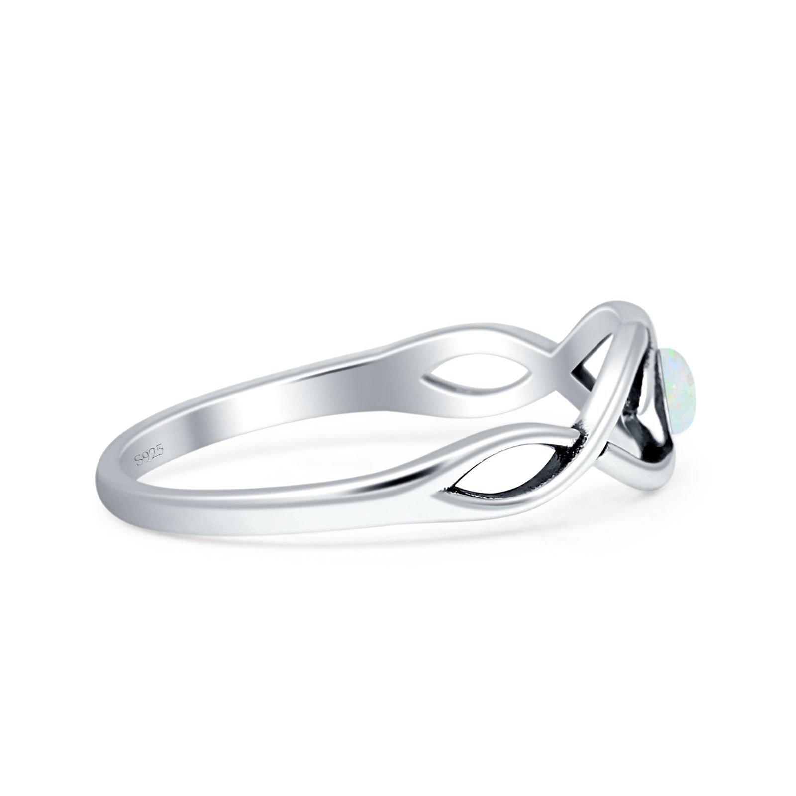 Twisted Eye Ring