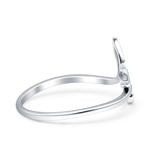 Whale Tail Ring