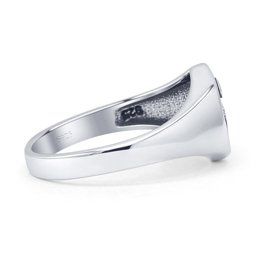 Oxidized Mountains & Moon Ring