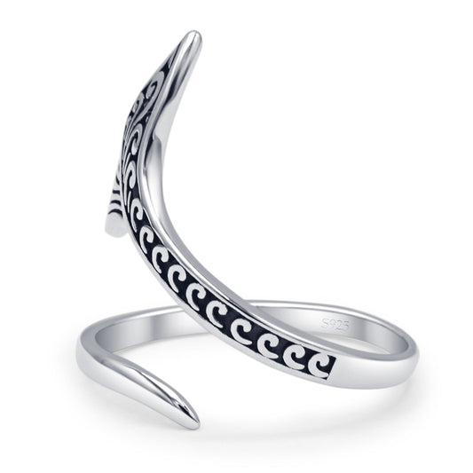 Whale Tail Ring