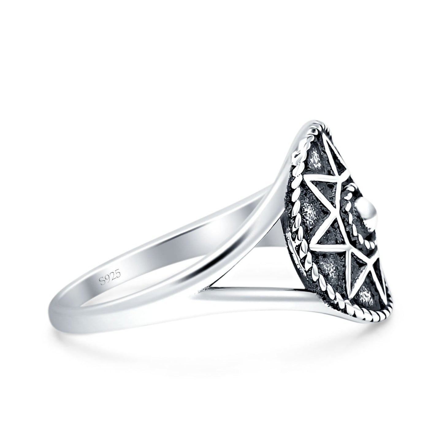Split Shank Star Ring