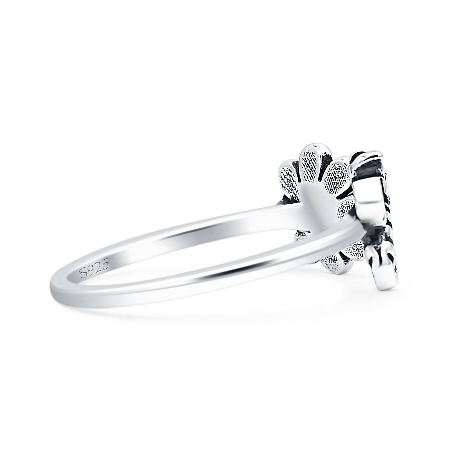 Bee Flower Open Ring