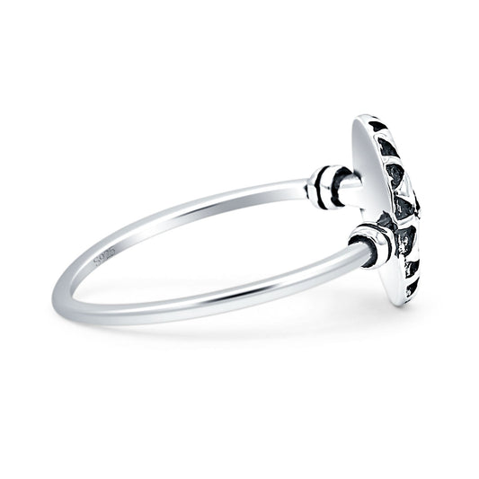 Sun Face Ring