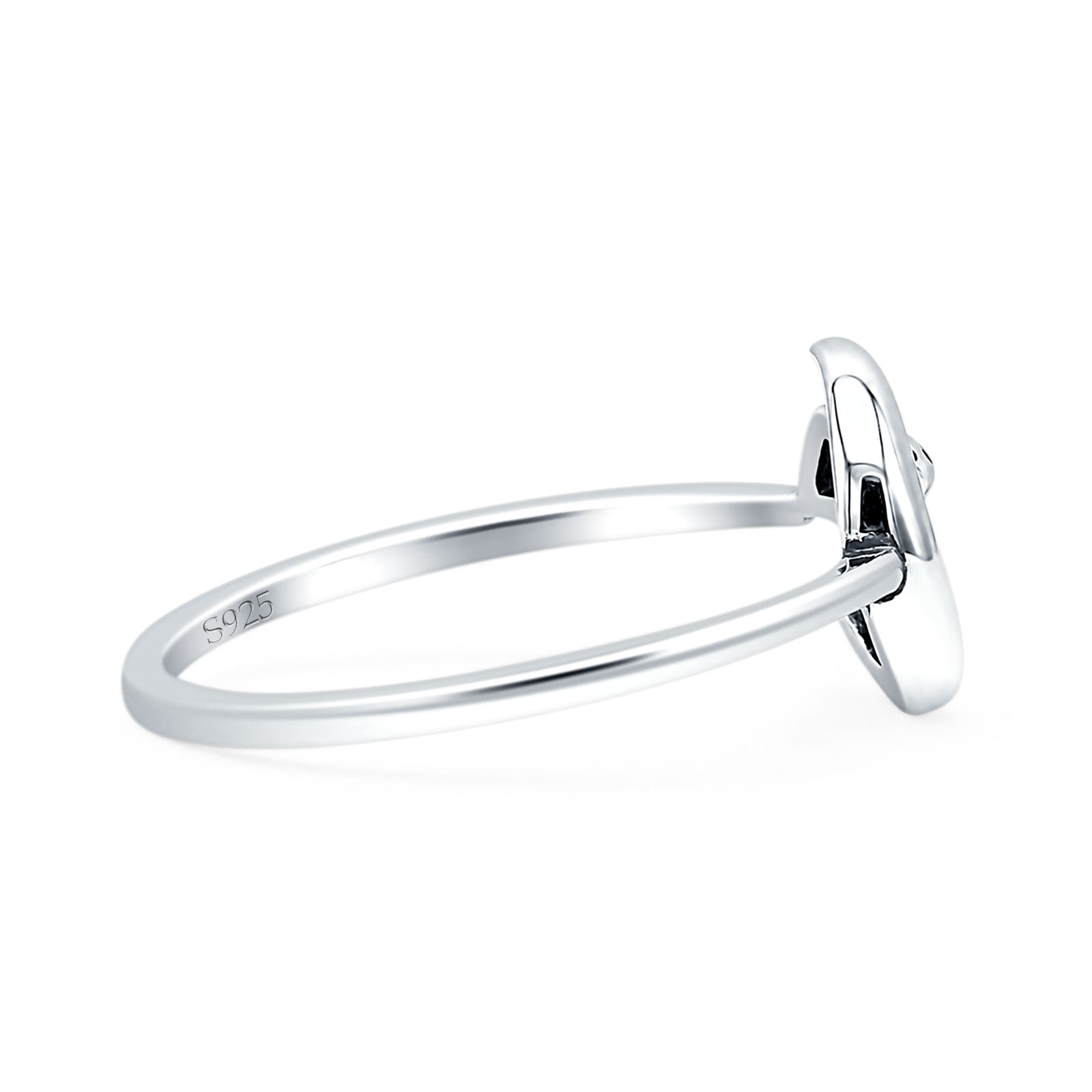 Crescent Moon Mushroom Ring