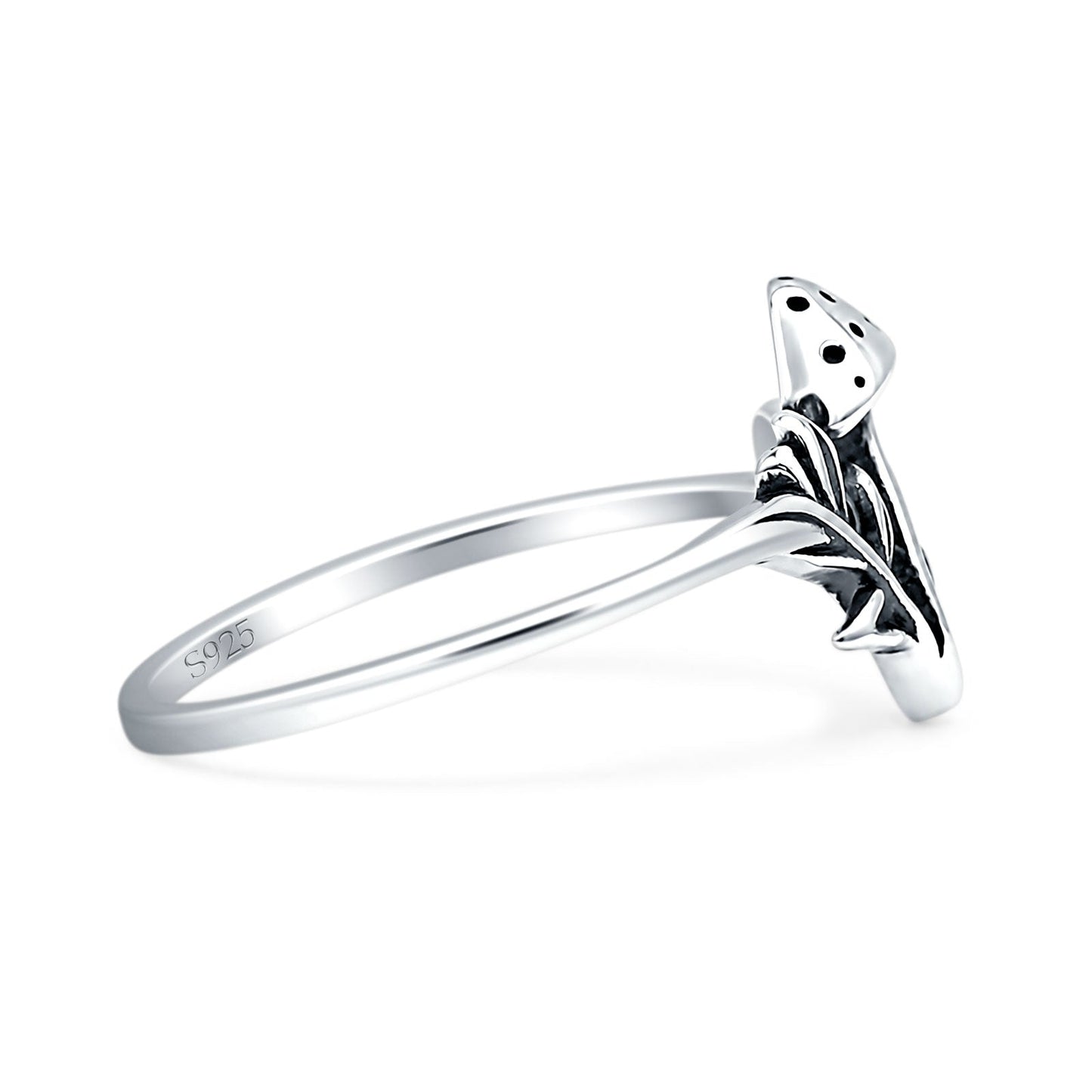 Mushroom Leaf Ring 