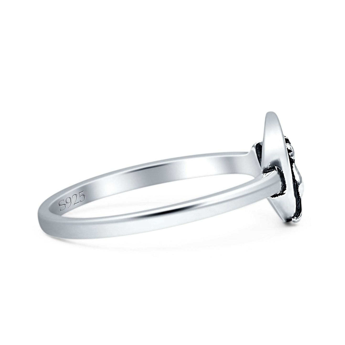 Cat Moon Ring