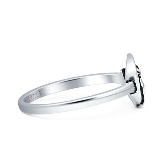 Cat Moon Ring