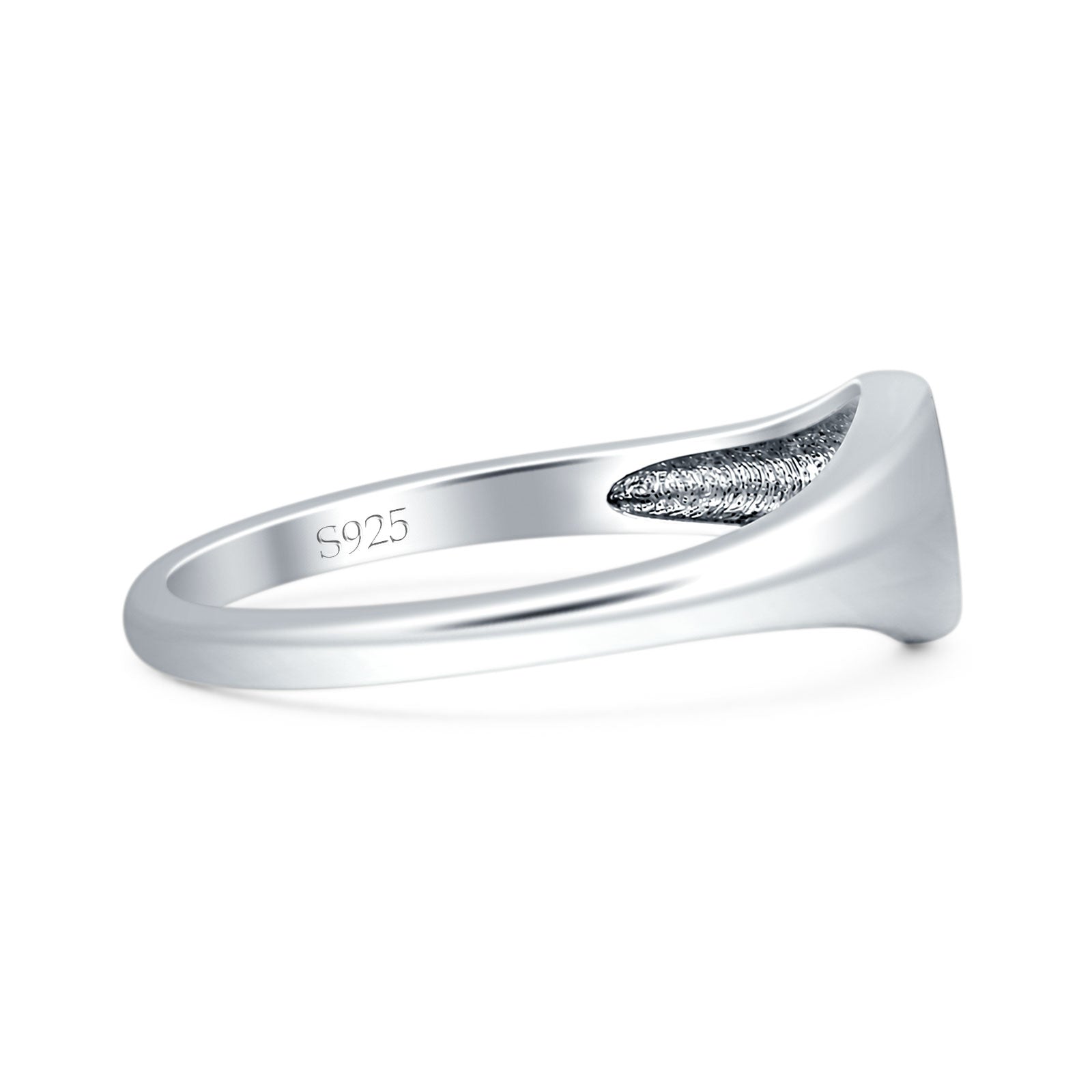 Round Signet Ring