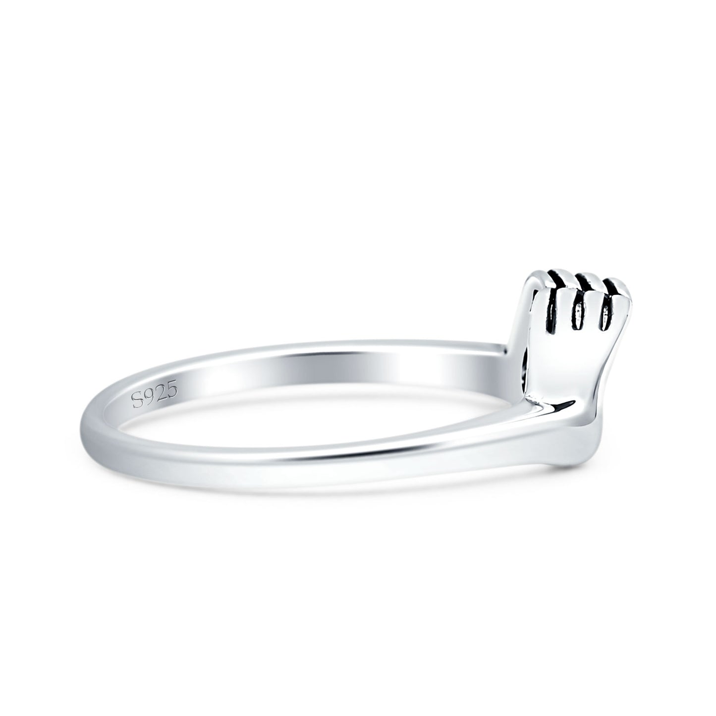 Heart Hands Ring