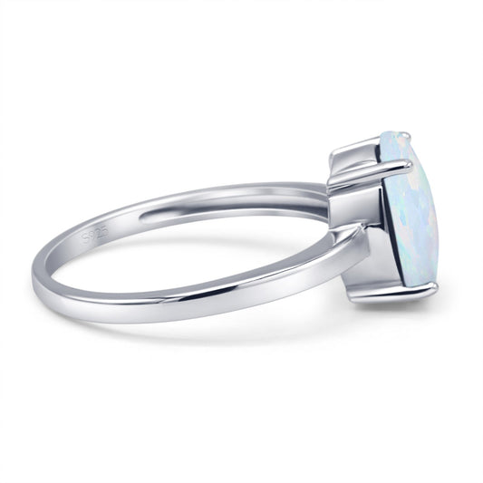 Oval Solitaire Ring