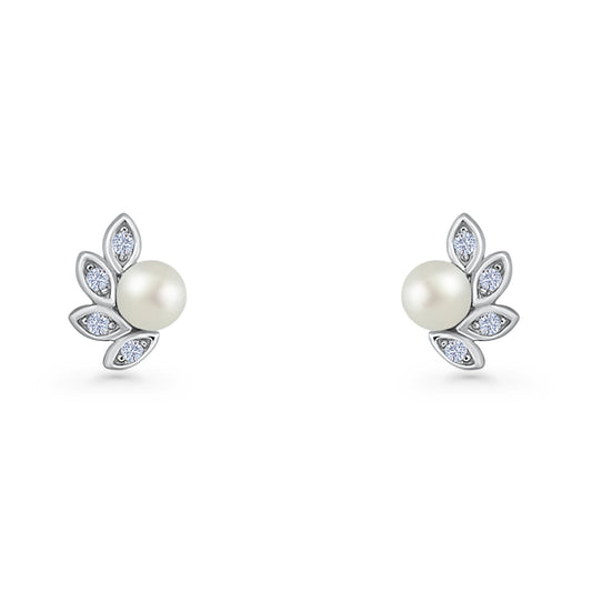 Pearl Stud Earrings