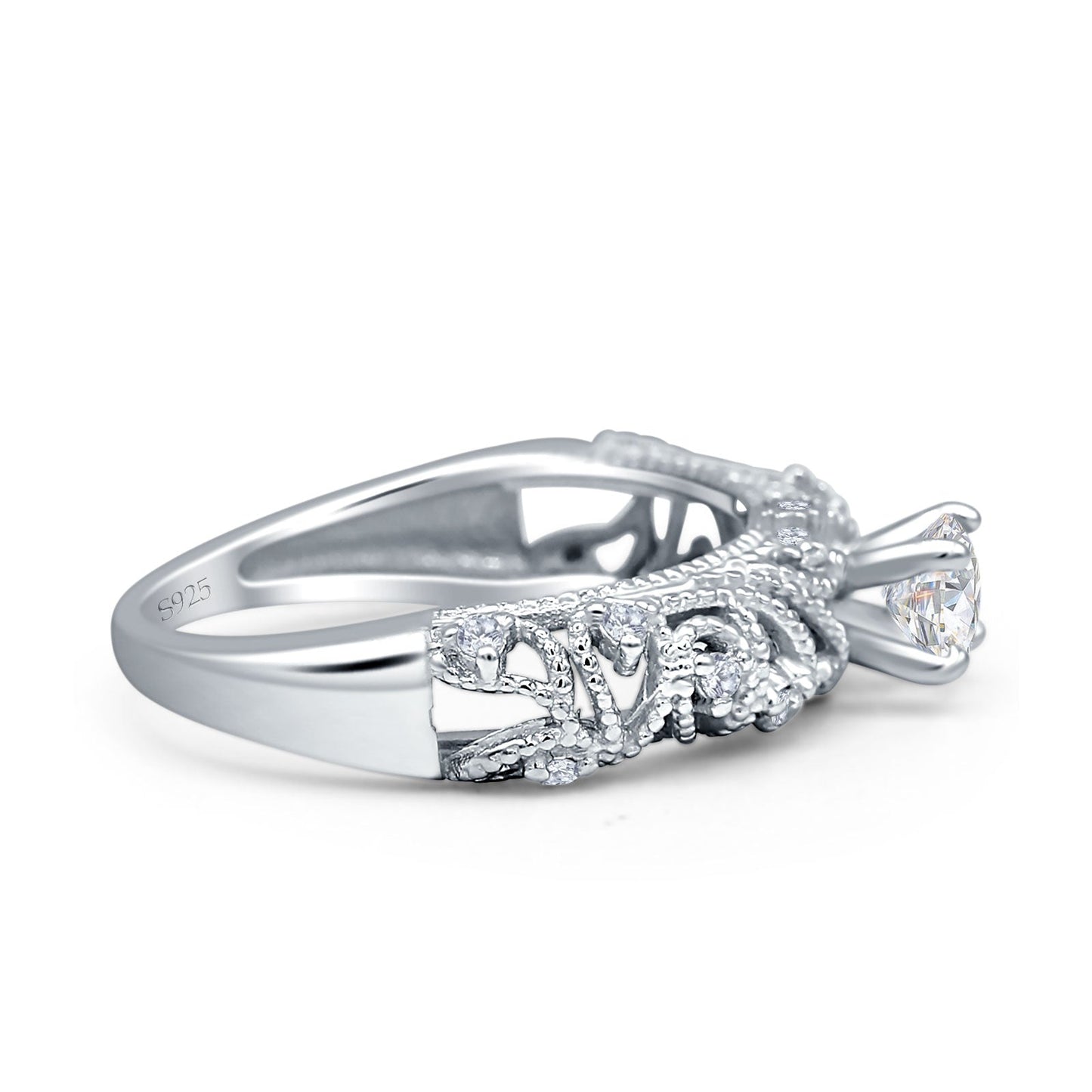 Beaded Filigree Ring