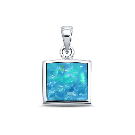Princess Cut Pendant