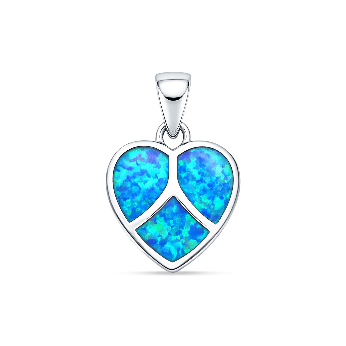 Peace Heart Pendant