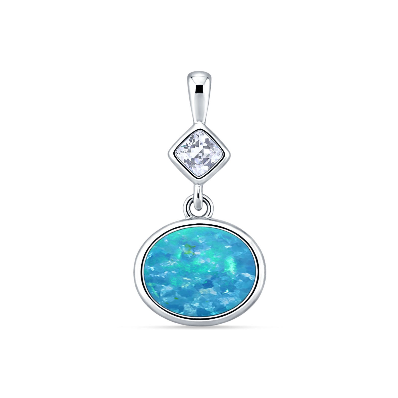 Drop Round Pendant