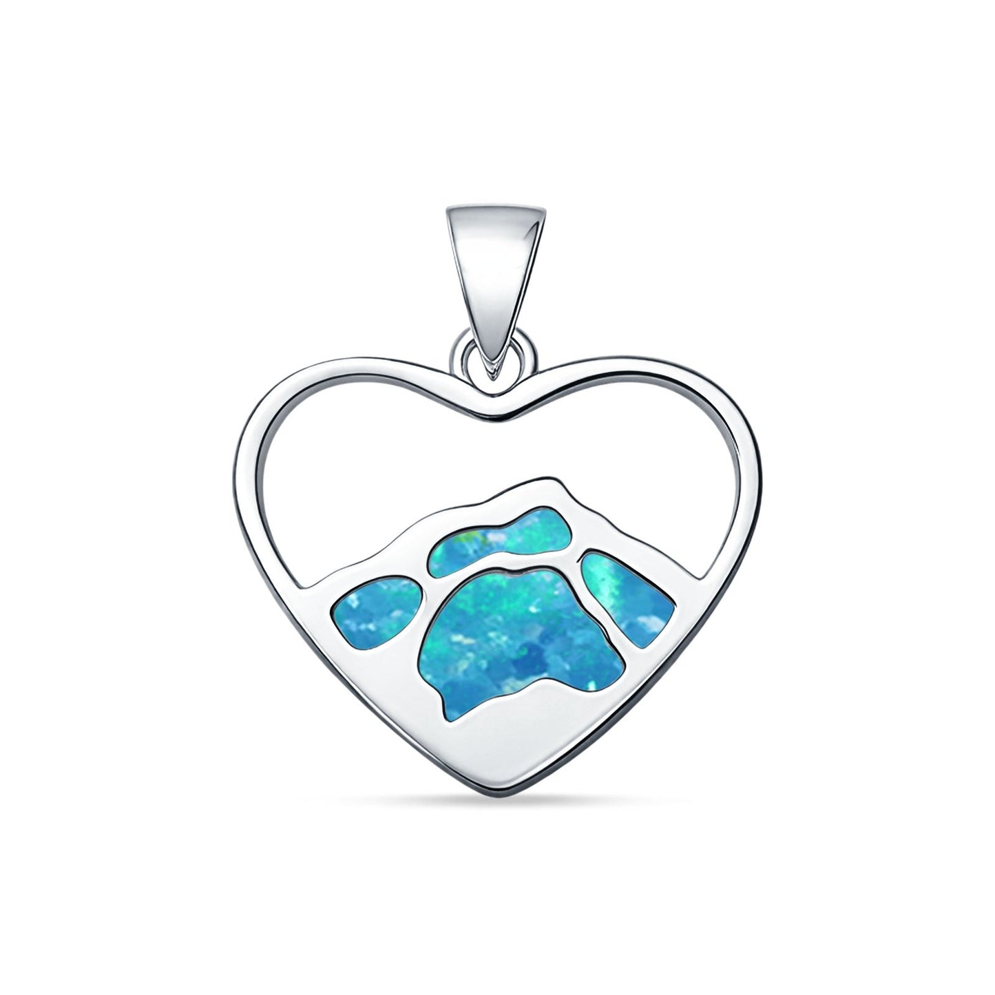 Mountain Heart Pendant