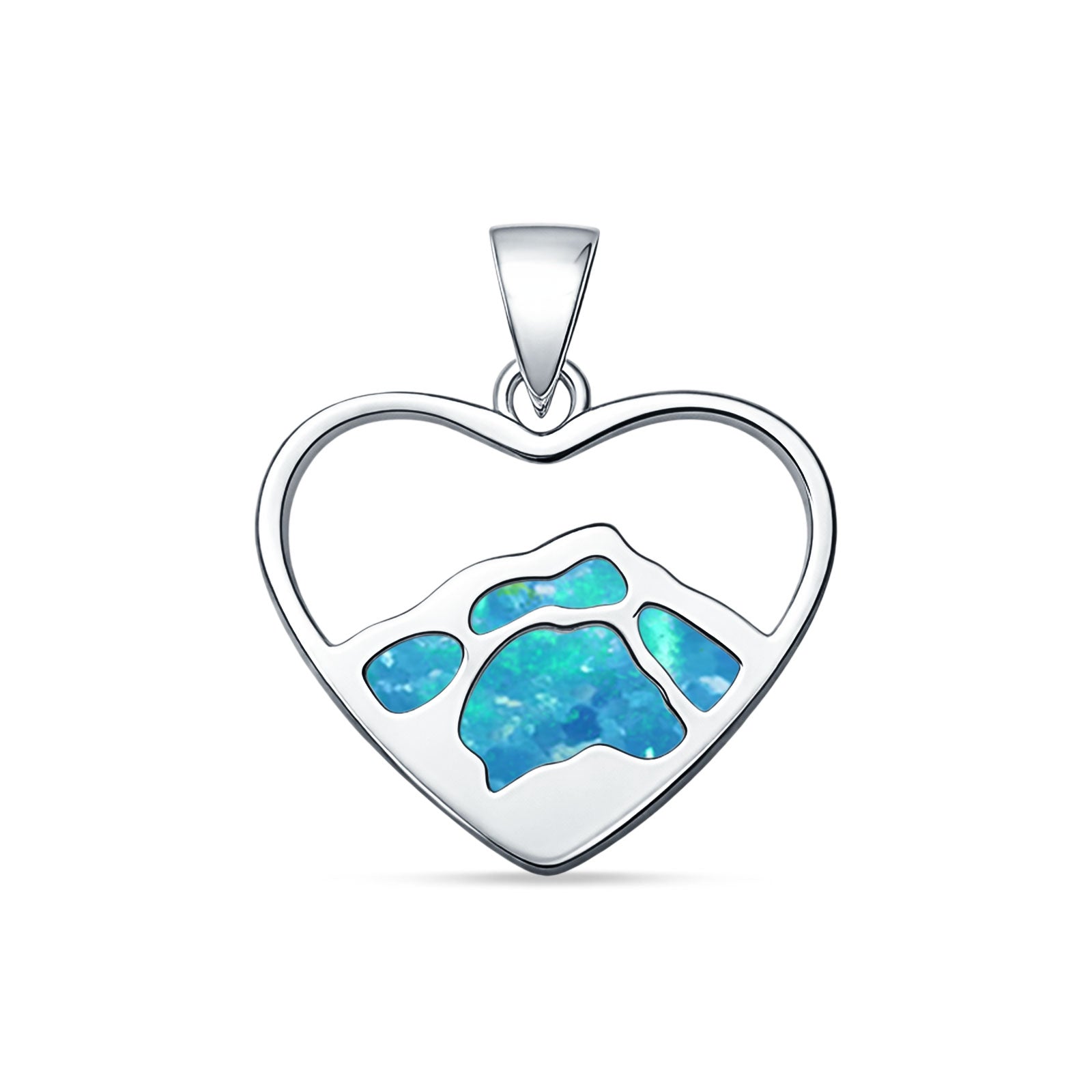 Mountain Heart Pendant