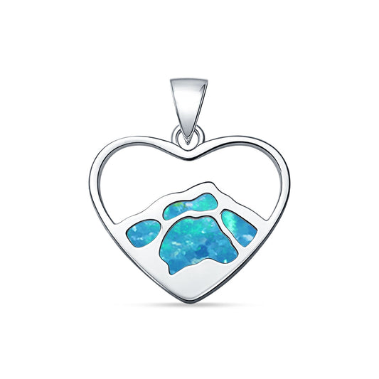 Mountain Heart Pendant