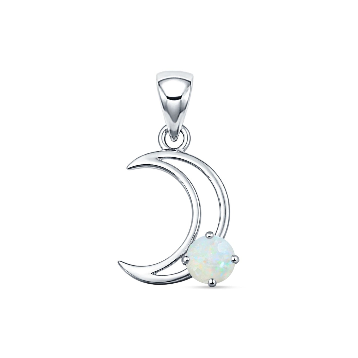 Crescent Moon Pendant