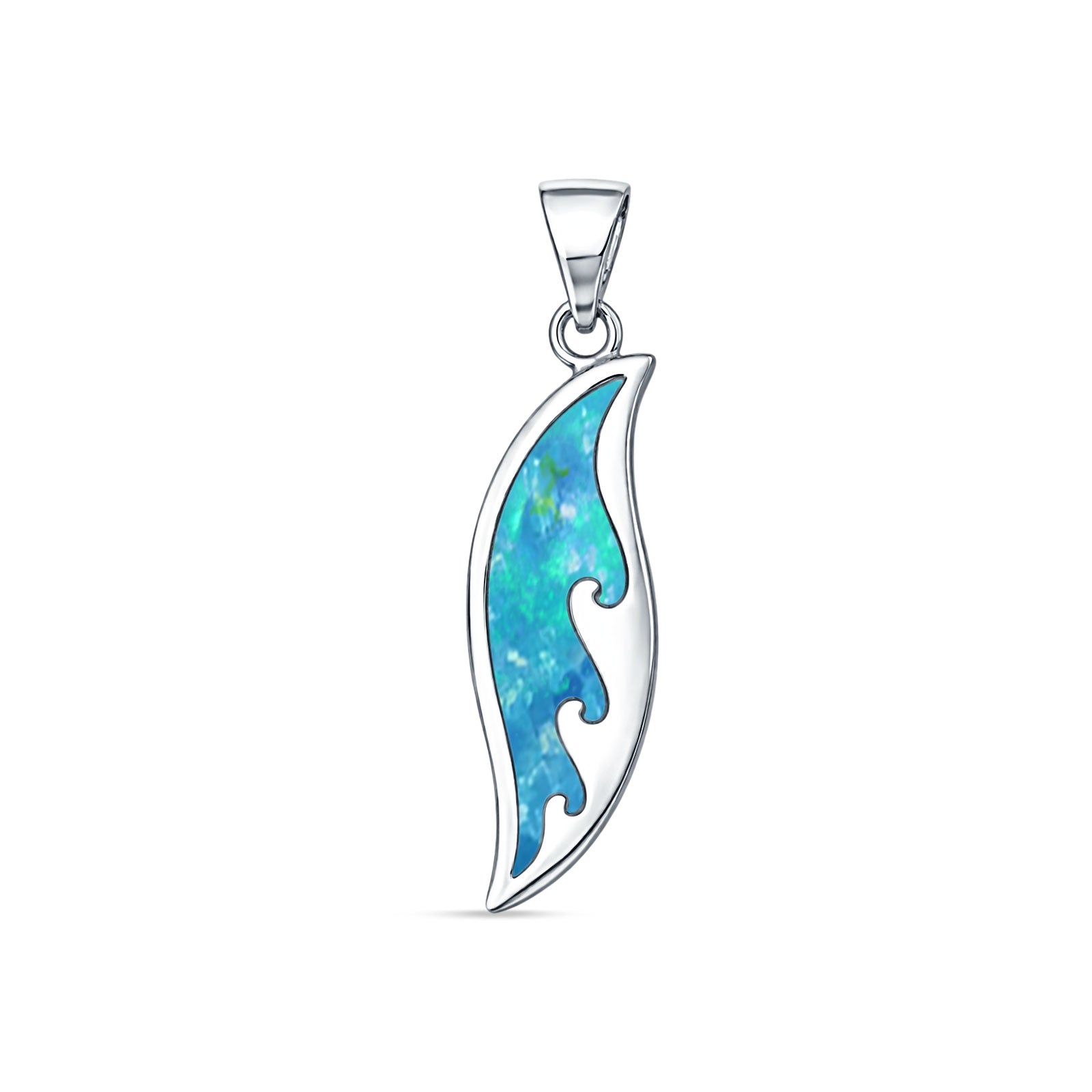 Surfboard Wave Pendant