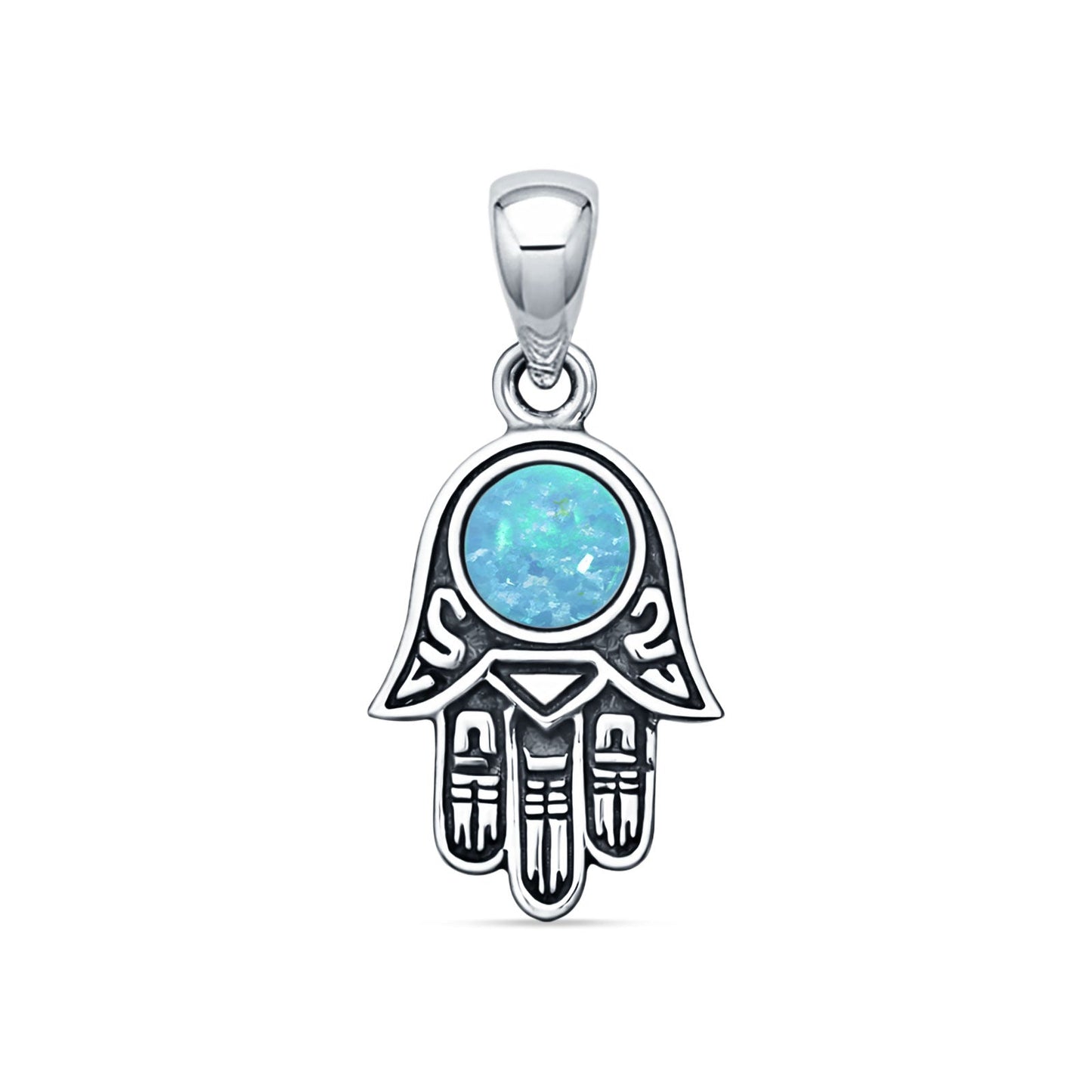Hamsa Hand Pendant