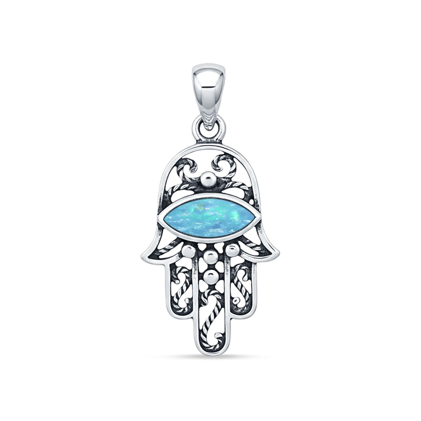 Hamsa Hand Pendant