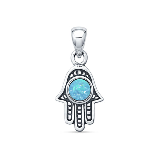 Hamsa Hand Pendant