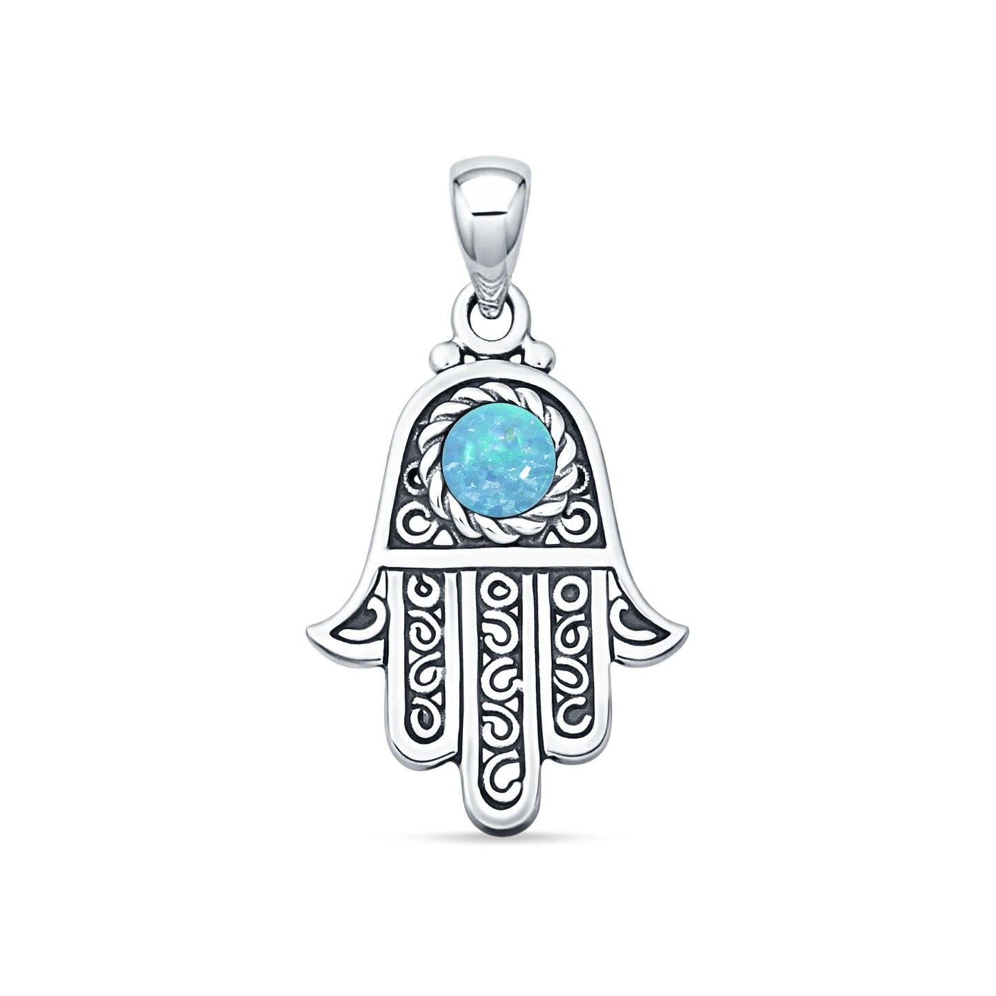 Hamsa Hand Pendant
