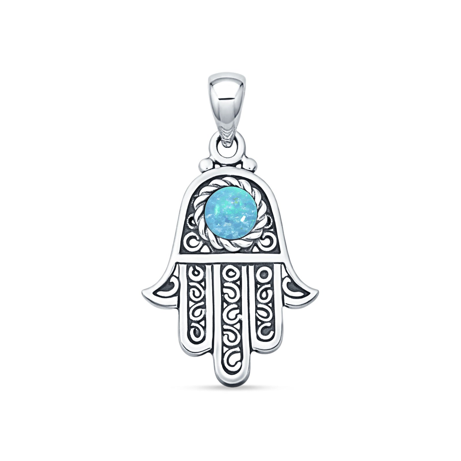 Hamsa Hand Pendant
