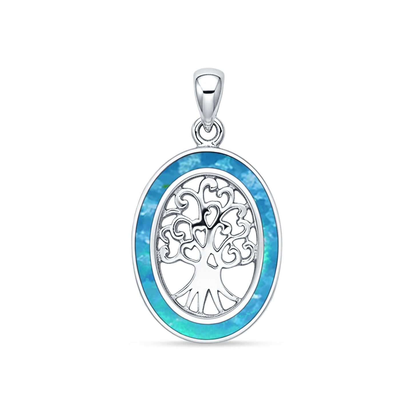 Tree of Life Heart Pendant