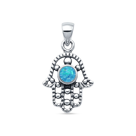 Hamsa Hand Pendant