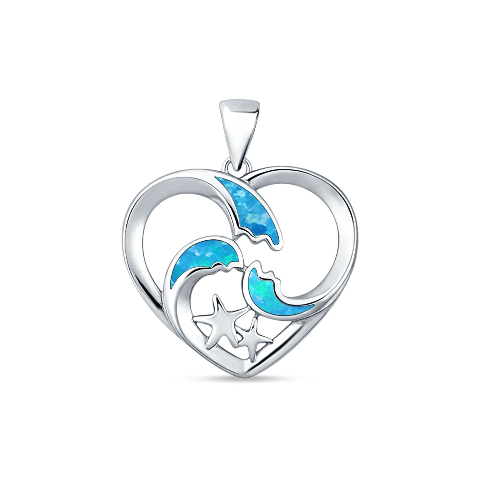 Heart & Star Pendant