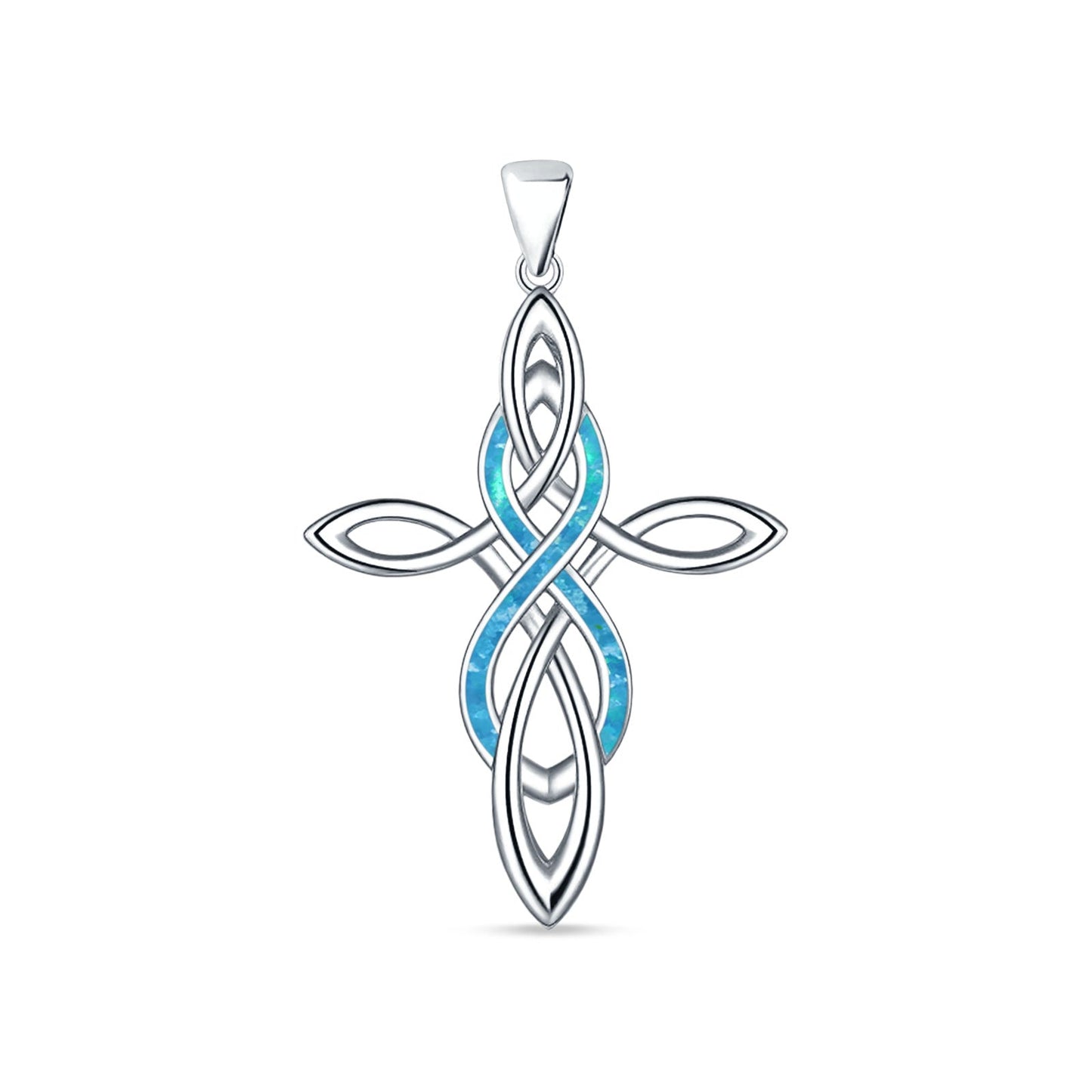 Celtic Cross & Infinity Pendant
