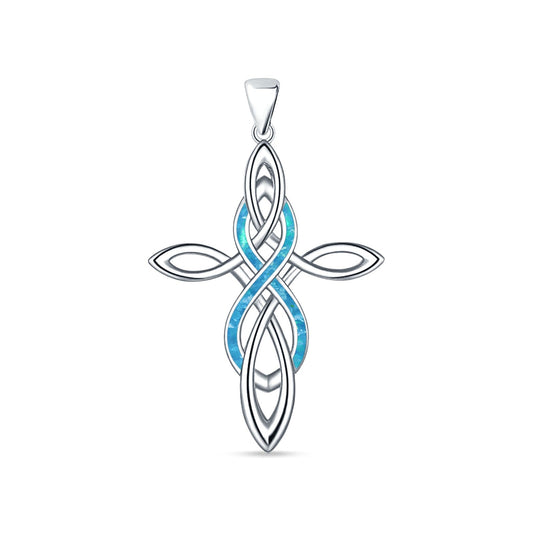 Celtic Cross & Infinity Pendant