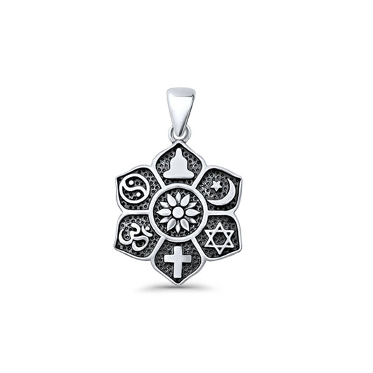 Religious Symbols Pendant