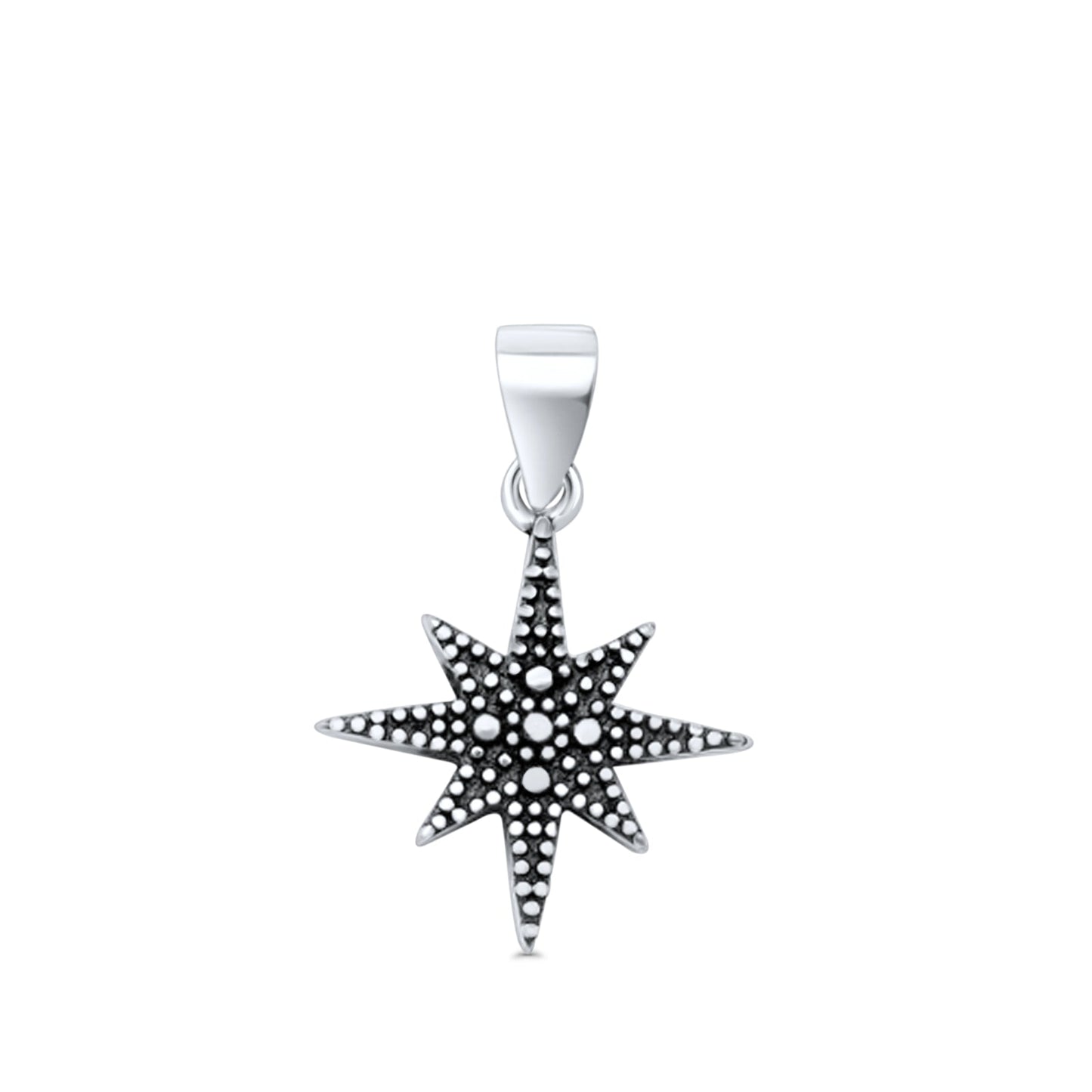Beaded Star Pendant