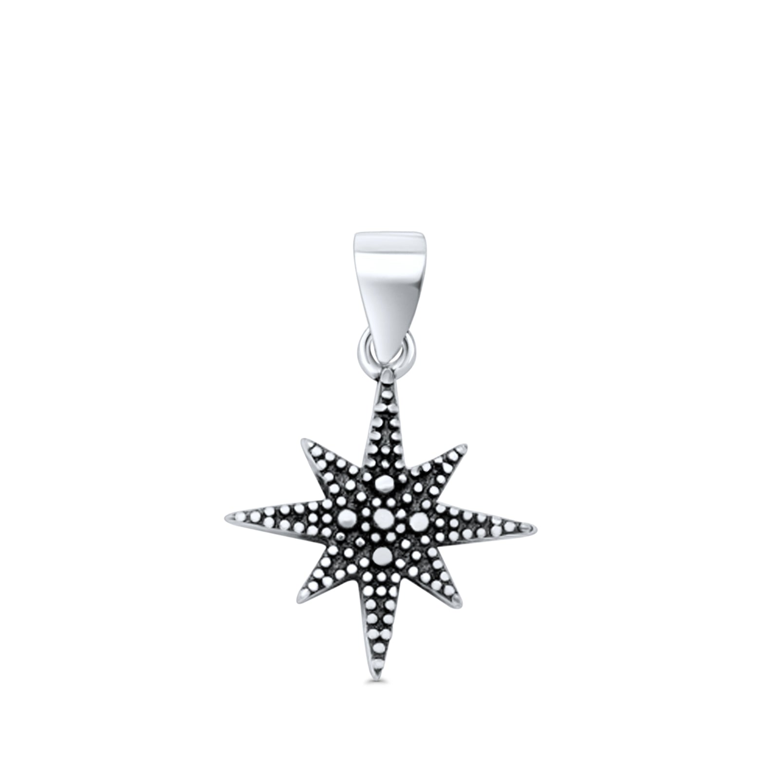 Beaded Star Pendant